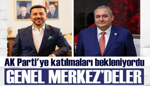 Mesut �zarslan ile Rasim Ar� AK Parti Genel Merkezi'nde