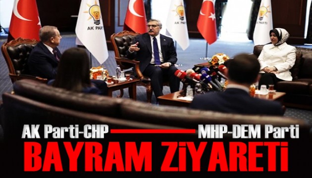 Siyasi partiler bayramla��yor! AK Partili Yayman: Program�m�za CHP ile ba�lad�k