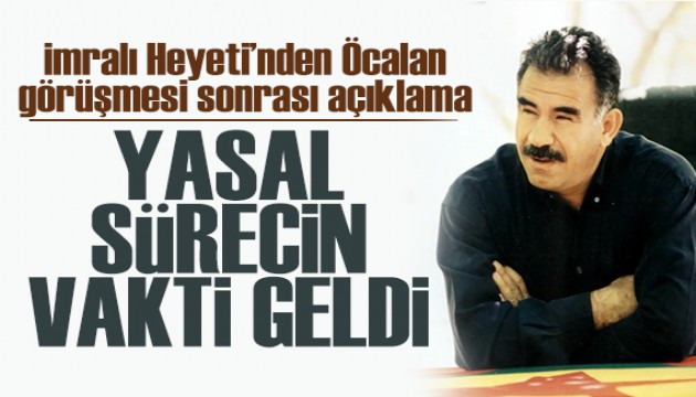 �mral� heyetinden a��klama: Yasal s�recin vakti geldi