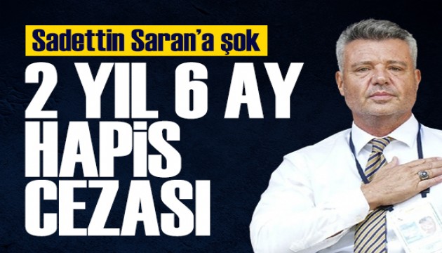 Saran'a 2y�l 6 ay hapis cezas�! Spor bas�n� bug�n ne yazd�? (5 Haziran)