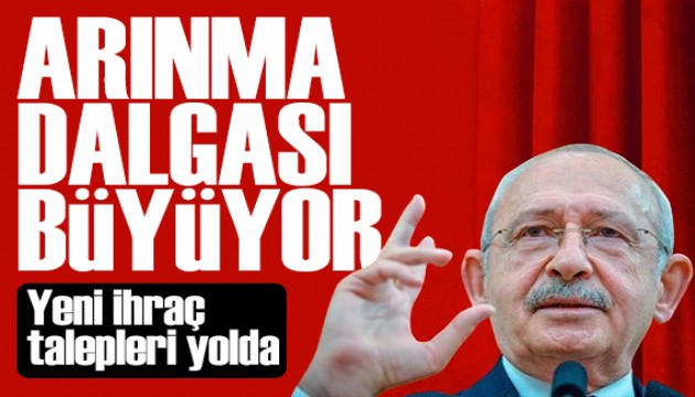 CHP'de ar�nma dalgas� b�y�yor! S�ra �l ba�kanlar�nda