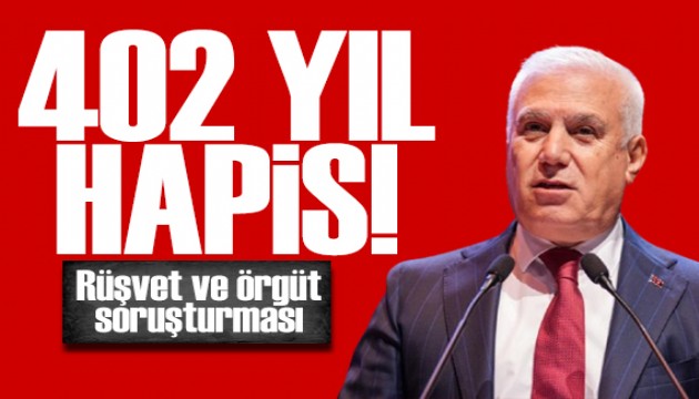 Mustafa Bozbey hakk�nda 402 y�l hapis istemi