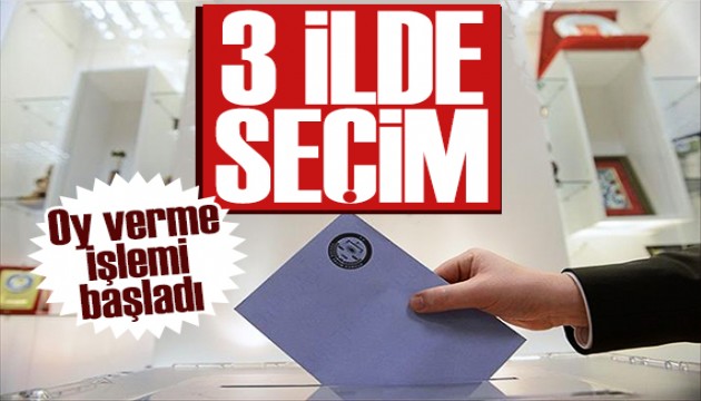 �� il sand�k ba��nda! Se�im heyecan� ba�lad�