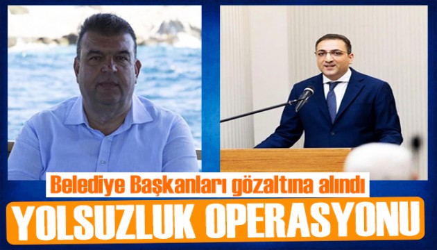 �ki belediyeye yolsuzluk operasyonu! G�zalt�na al�nd�lar
