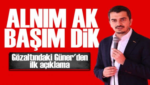 H�seyin Can G�ner: Mahcup olacak bir �ey yapmad�m