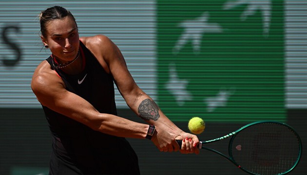 Sabalenka Fransa'da hata yapmad�
