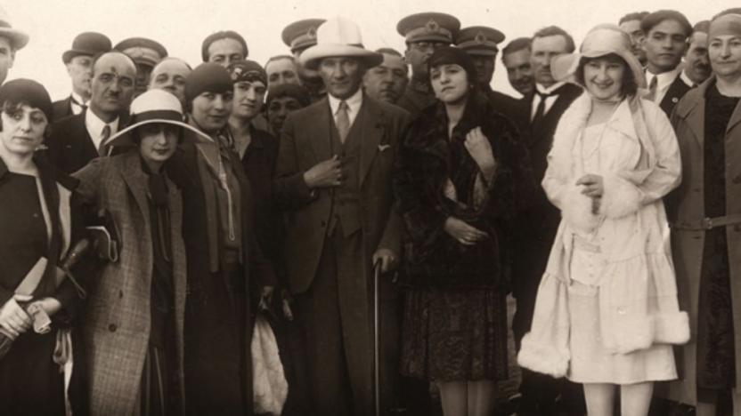 Türkiye Cumhuriyeti 98 yaşında! Atatürk'ün çok özel arşiv fotoğrafları - 12. fotoğraf