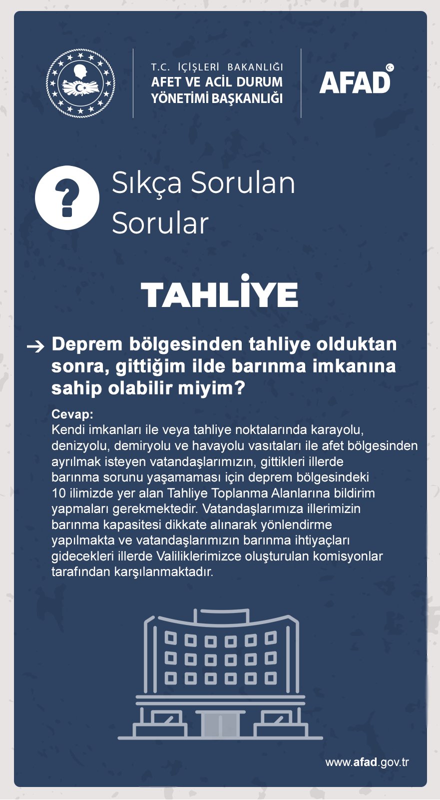 AFAD paylaştı: Depremzedeler tarafından en çok sorulan sorular ve cevapları - 7. fotoğraf