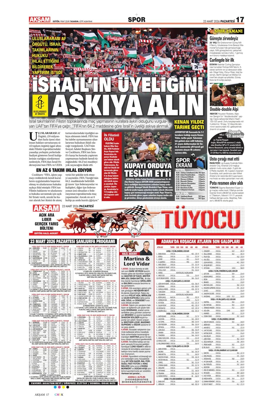 Sıra geldi derbiye! Spor basını bugün ne yazdı? (23 Mart) - 5. fotoğraf