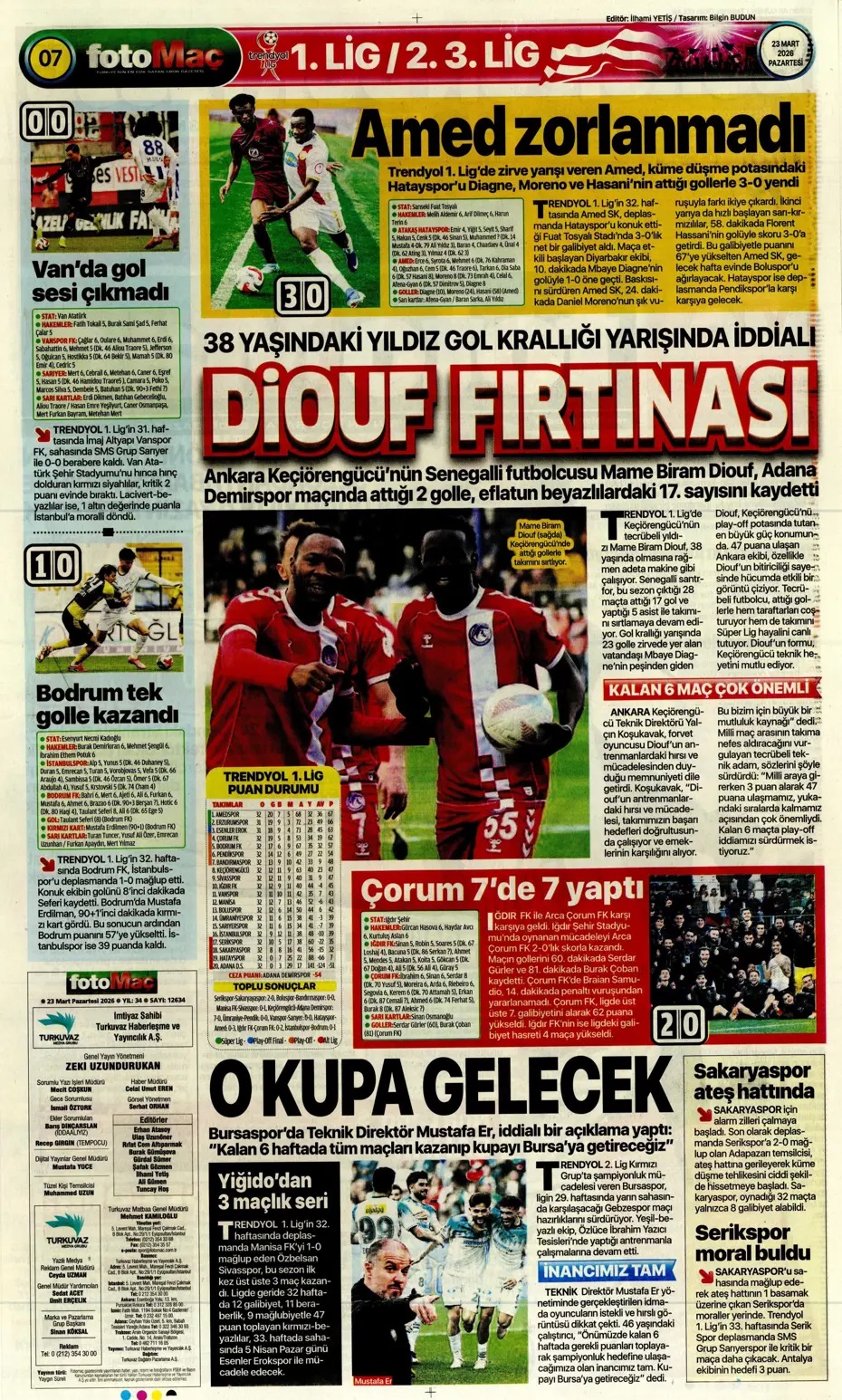 Sıra geldi derbiye! Spor basını bugün ne yazdı? (23 Mart) - 2. fotoğraf