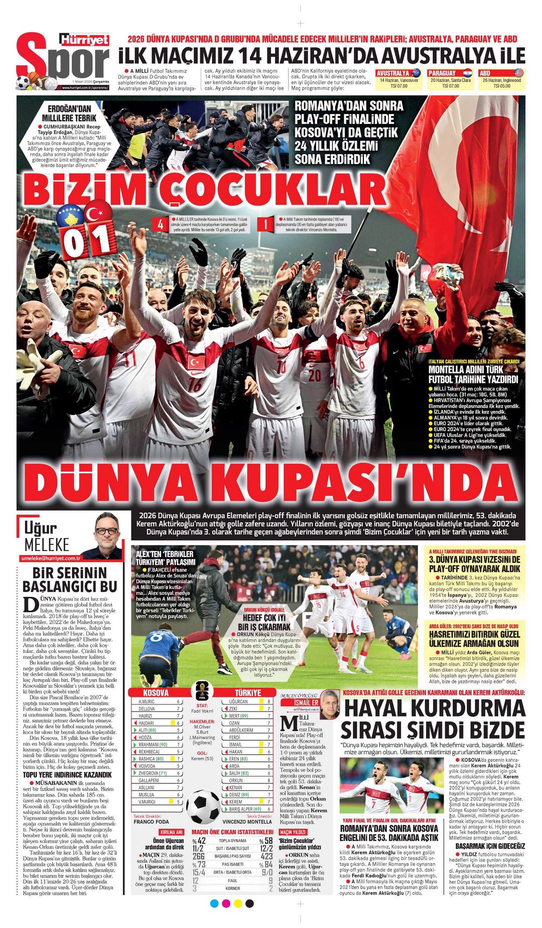 Dünyalar bizim oldu | Spor manşetleri - 10. fotoğraf