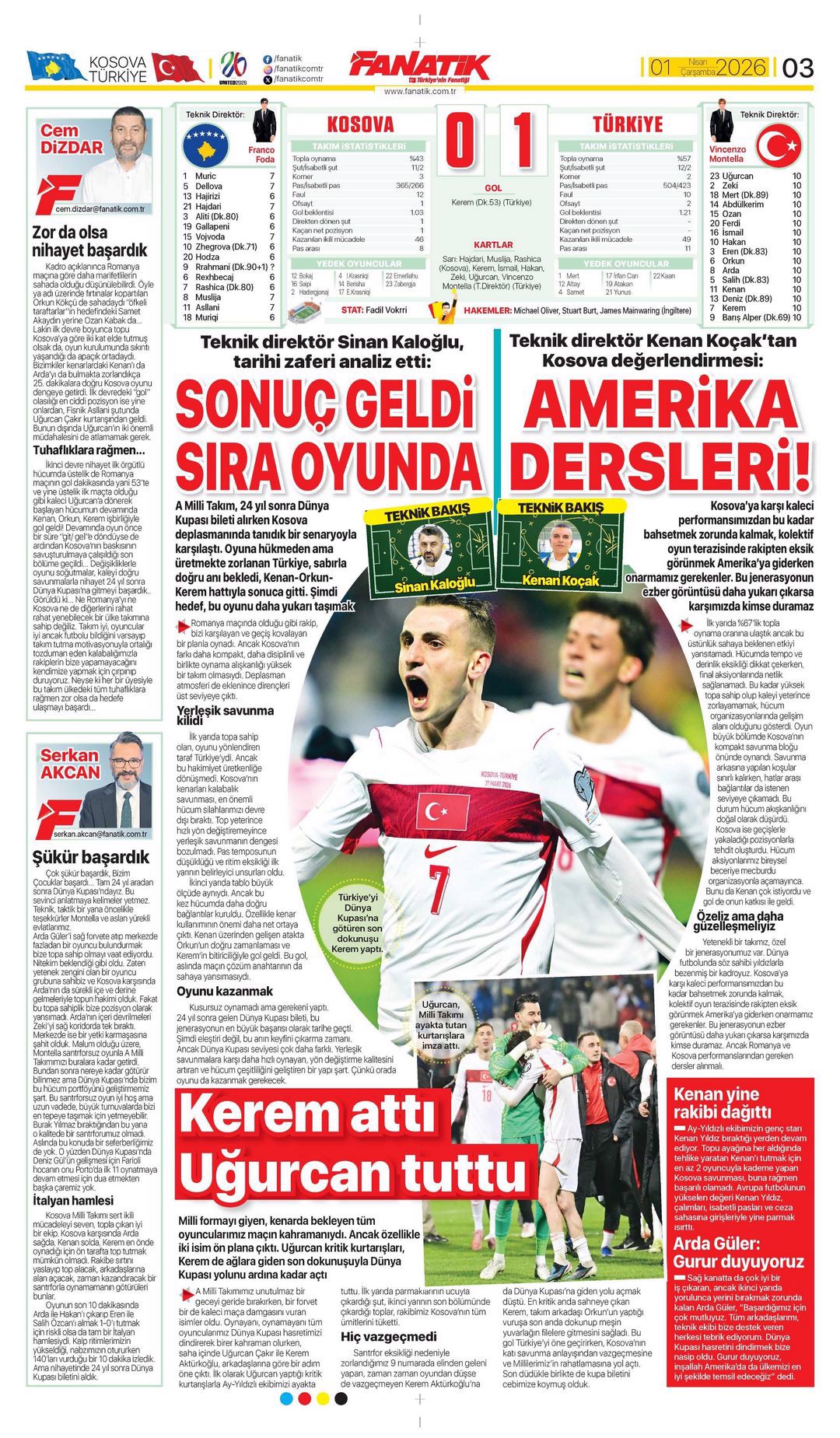 Dünyalar bizim oldu | Spor manşetleri - 9. fotoğraf