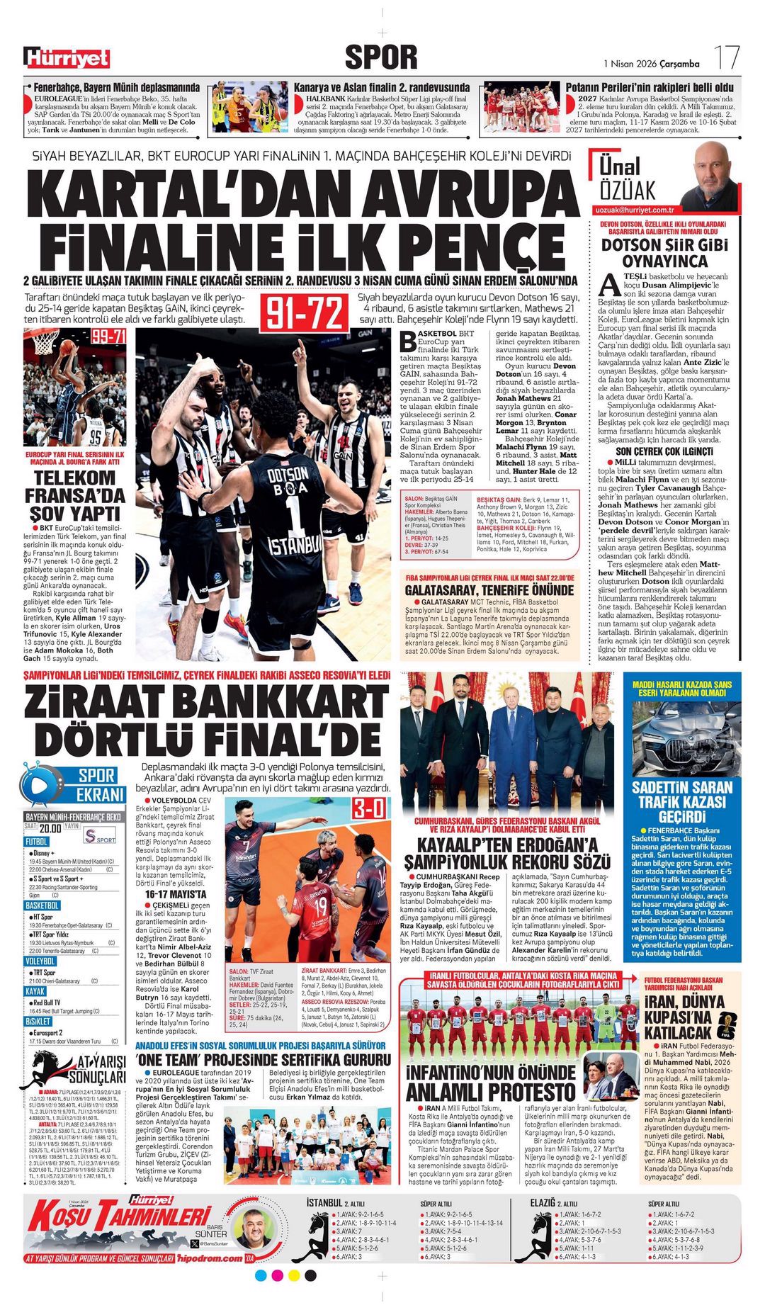 Dünyalar bizim oldu | Spor manşetleri - 14. fotoğraf
