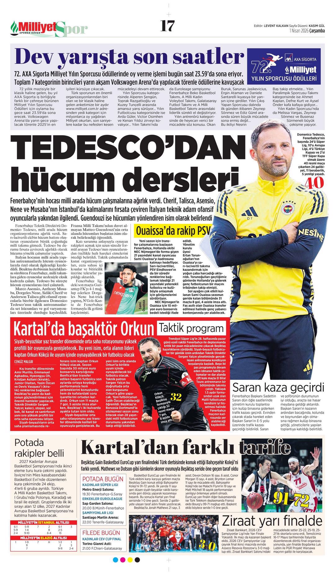 Dünyalar bizim oldu | Spor manşetleri - 6. fotoğraf