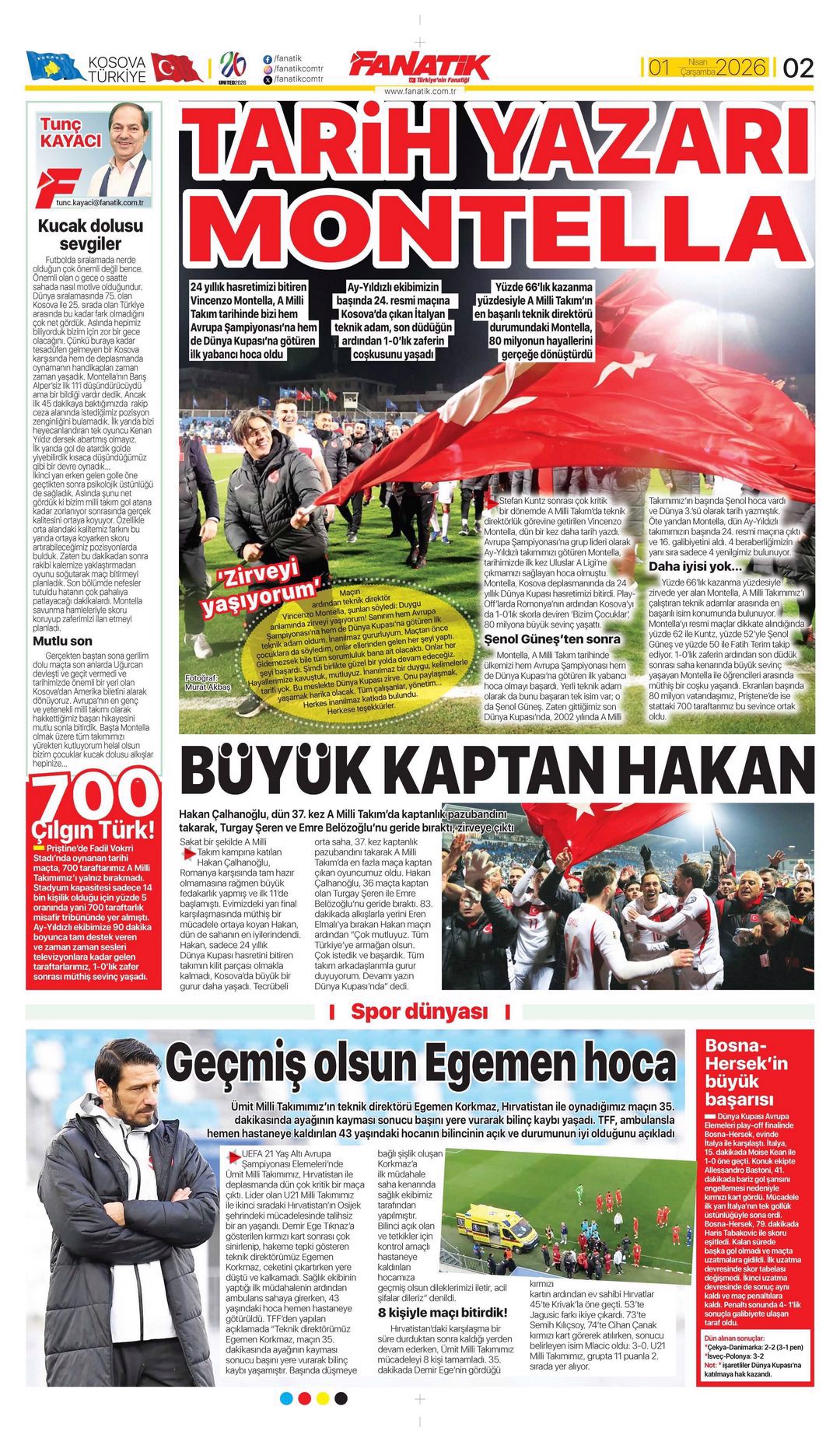Dünyalar bizim oldu | Spor manşetleri - 8. fotoğraf