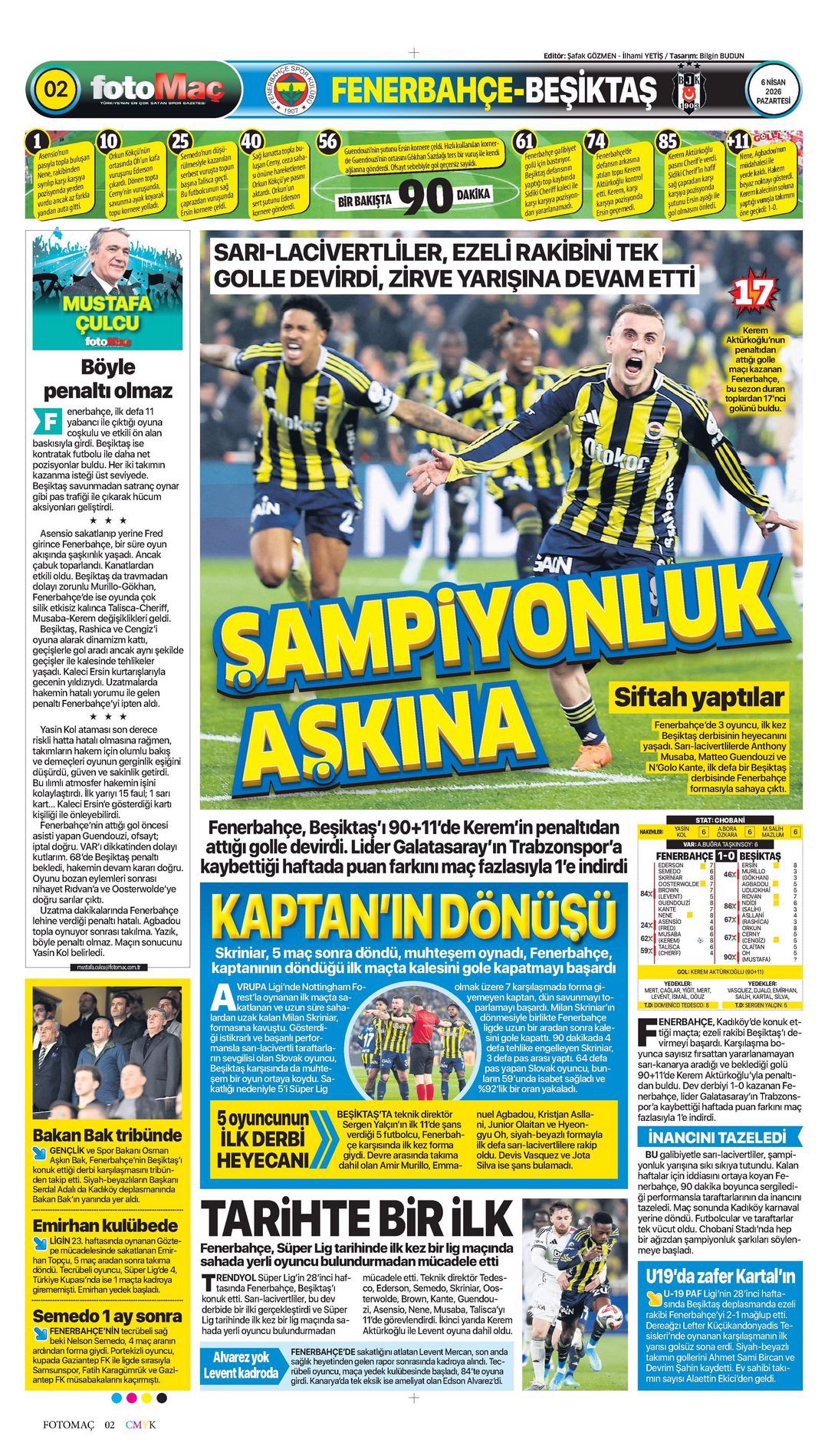 Fenerbahçe'den altın gol | Spor manşetleri - 12. fotoğraf