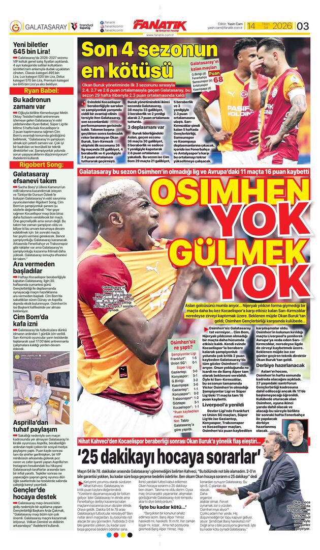 Tek sorun Icardi değilmiş | Spor manşetleri - 6. fotoğraf