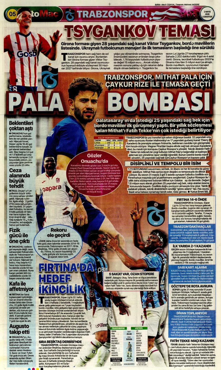 Beşiktaş kendine geldi! Spor basını bugün ne yazdı? (2  Mayıs) - 6. fotoğraf