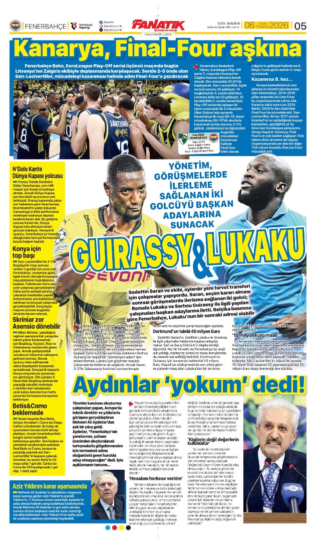 Kartal'ın tutunacak dalı kalmadı | Spor manşetleri - 18. fotoğraf