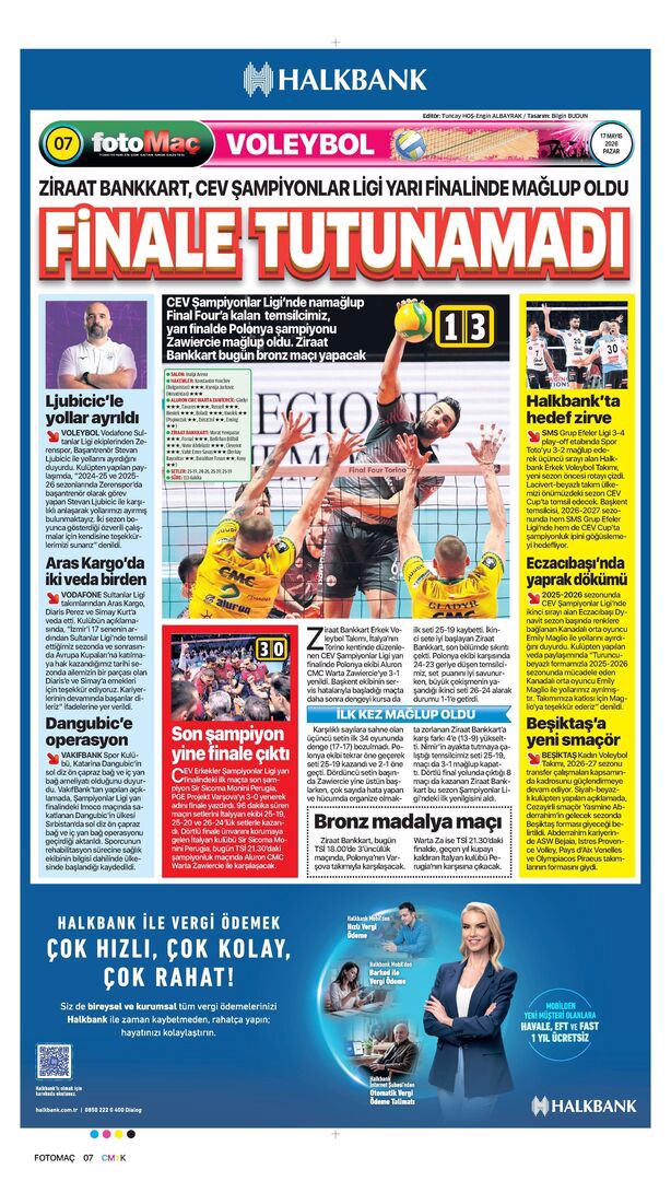 Yarım kalan hikaye | Spor manşetleri - 3. fotoğraf
