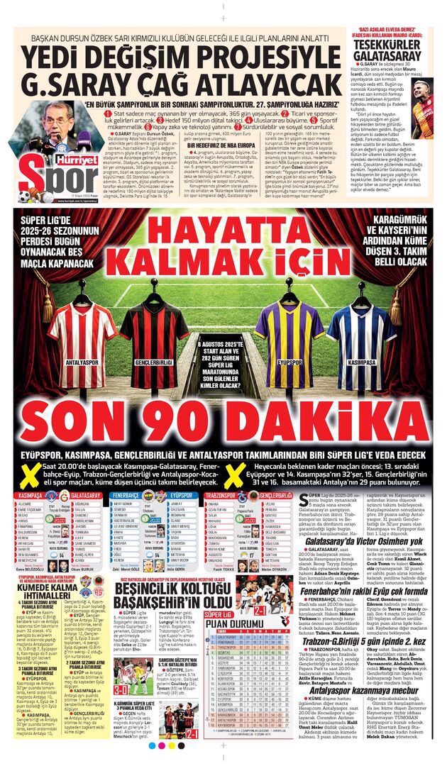 Yarım kalan hikaye | Spor manşetleri - 11. fotoğraf