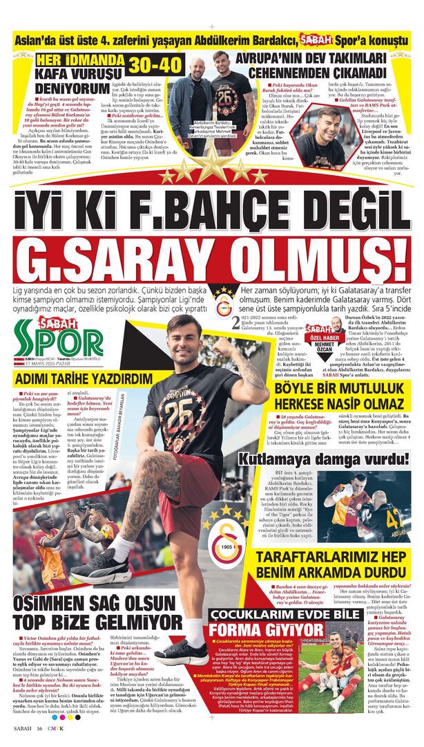 Yarım kalan hikaye | Spor manşetleri - 8. fotoğraf