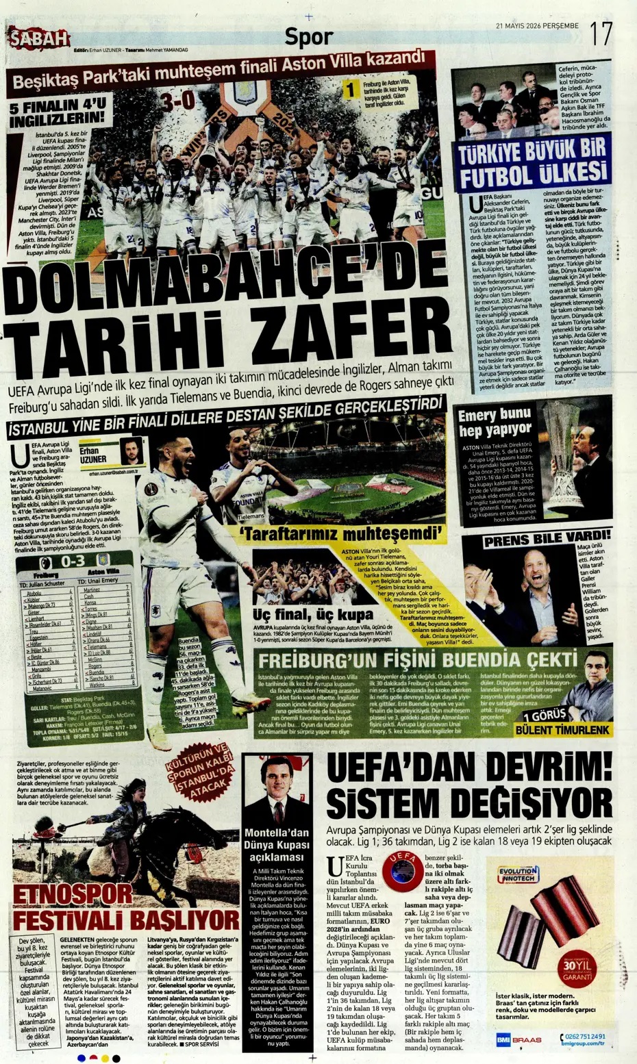 B planı olmak zorunda! Spor basını bugün ne yazdı? (21 Mayıs) - 3. fotoğraf