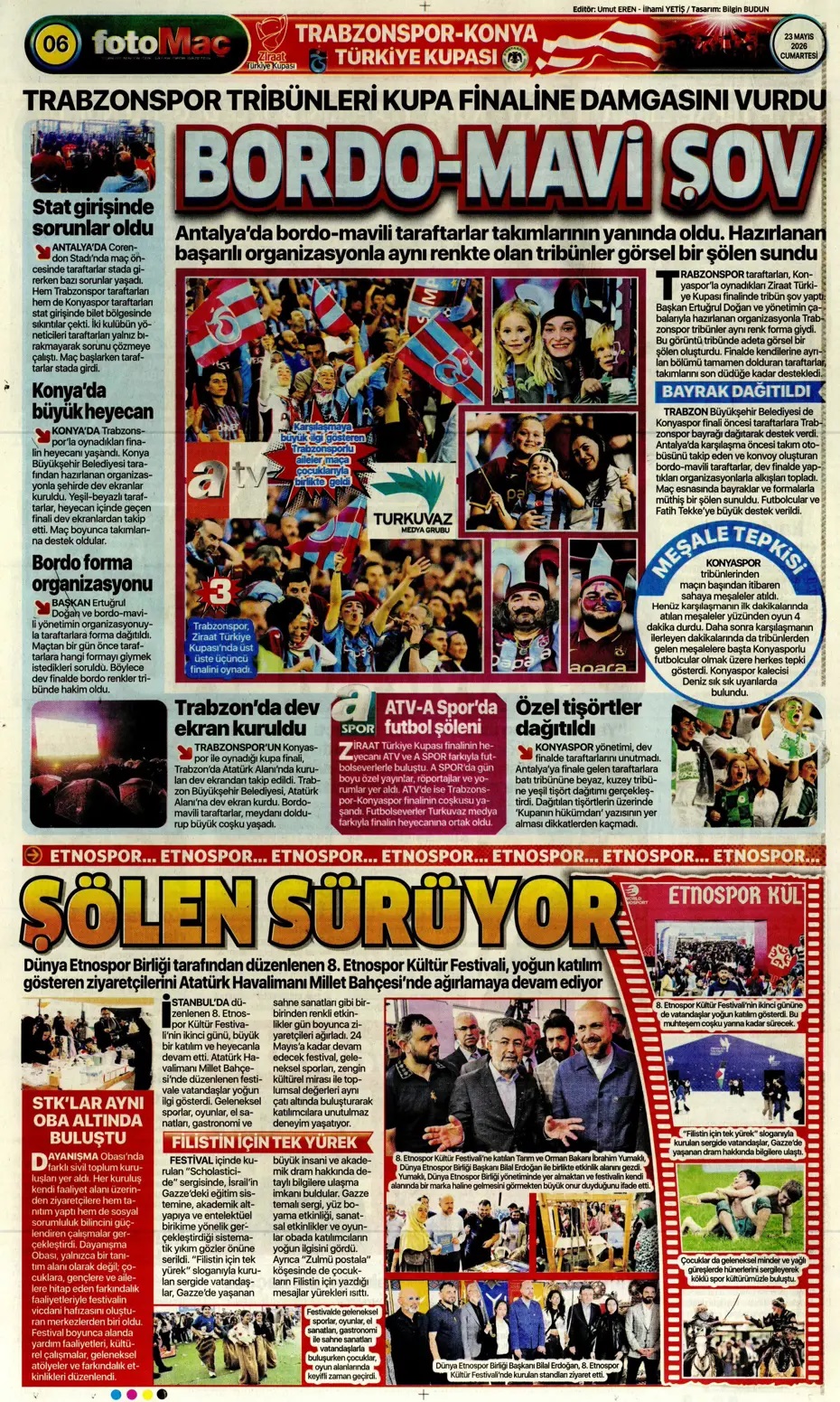 Aziz Yıldırım'dan Ali Koç'a çağrı! Spor basını bugün ne yazdı? (23 Mayıs) - 8. fotoğraf
