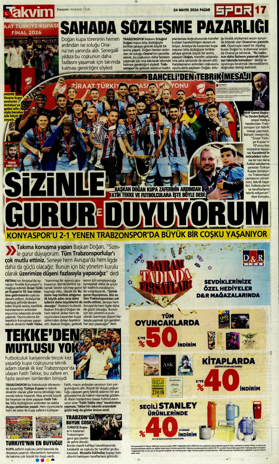 Acun Ilıcalı tarihe geçti | Spor manşetleri - 16. fotoğraf