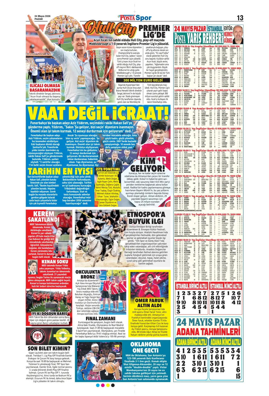 Acun Ilıcalı tarihe geçti | Spor manşetleri - 7. fotoğraf