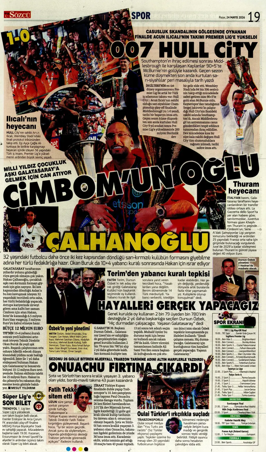 Acun Ilıcalı tarihe geçti | Spor manşetleri - 4. fotoğraf