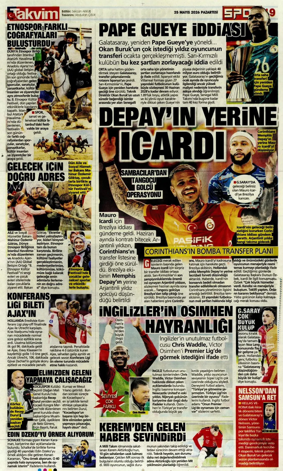 Salah, Fenerbahçe'ye 'Evet' dedi! Spor basını bugün ne yazdı? (25 Mayıs) - 11. fotoğraf