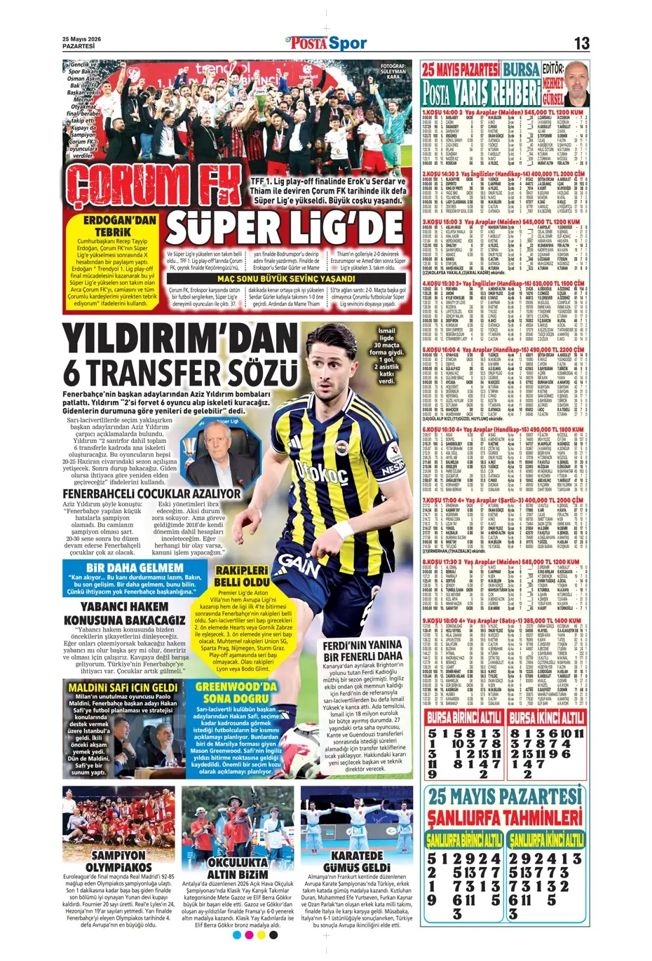 Salah, Fenerbahçe'ye 'Evet' dedi! Spor basını bugün ne yazdı? (25 Mayıs) - 4. fotoğraf