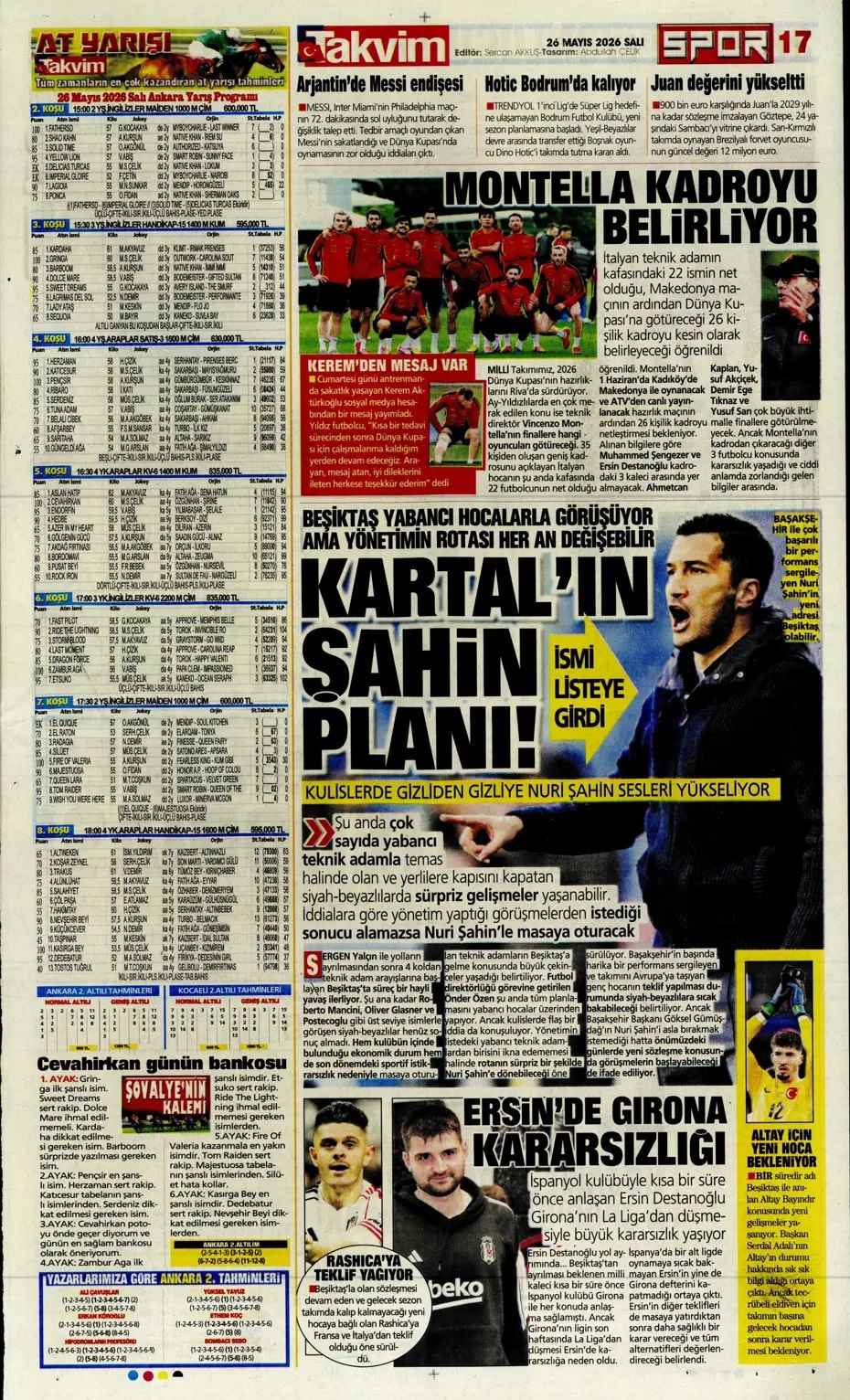 Benfica'dan Yunus Akgün'e kanca! Spor basını bugün ne yazdı? (26 Mayıs) - 3. fotoğraf