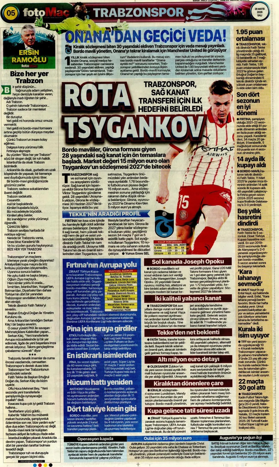 Benfica'dan Yunus Akgün'e kanca! Spor basını bugün ne yazdı? (26 Mayıs) - 7. fotoğraf