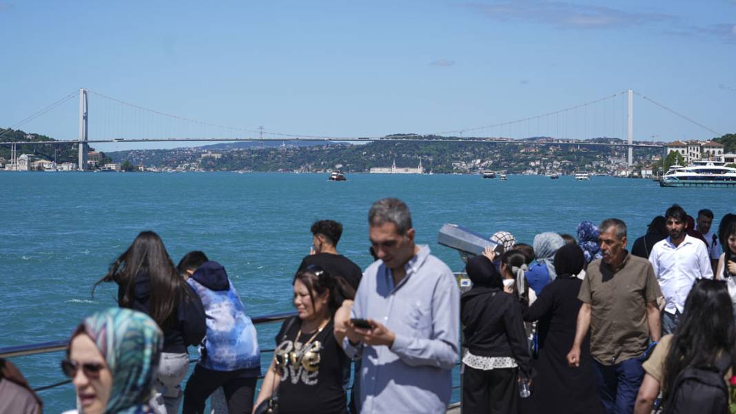 İstanbul Boğazı'nda bayram manzarası! Görenleri büyüledi - 9. fotoğraf