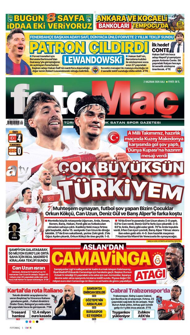 As-yedek yok hepsi yıldız | Spor manşetleri - 9. fotoğraf