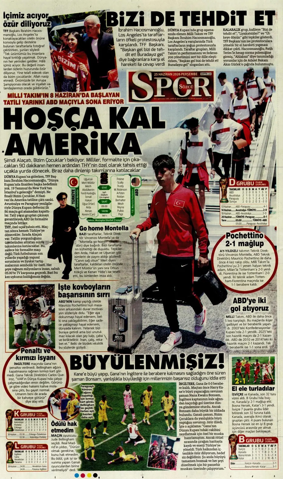 En güzel takımı kuracağız! Spor basını bugün ne yazdı? (25 Haziran) - 9. fotoğraf