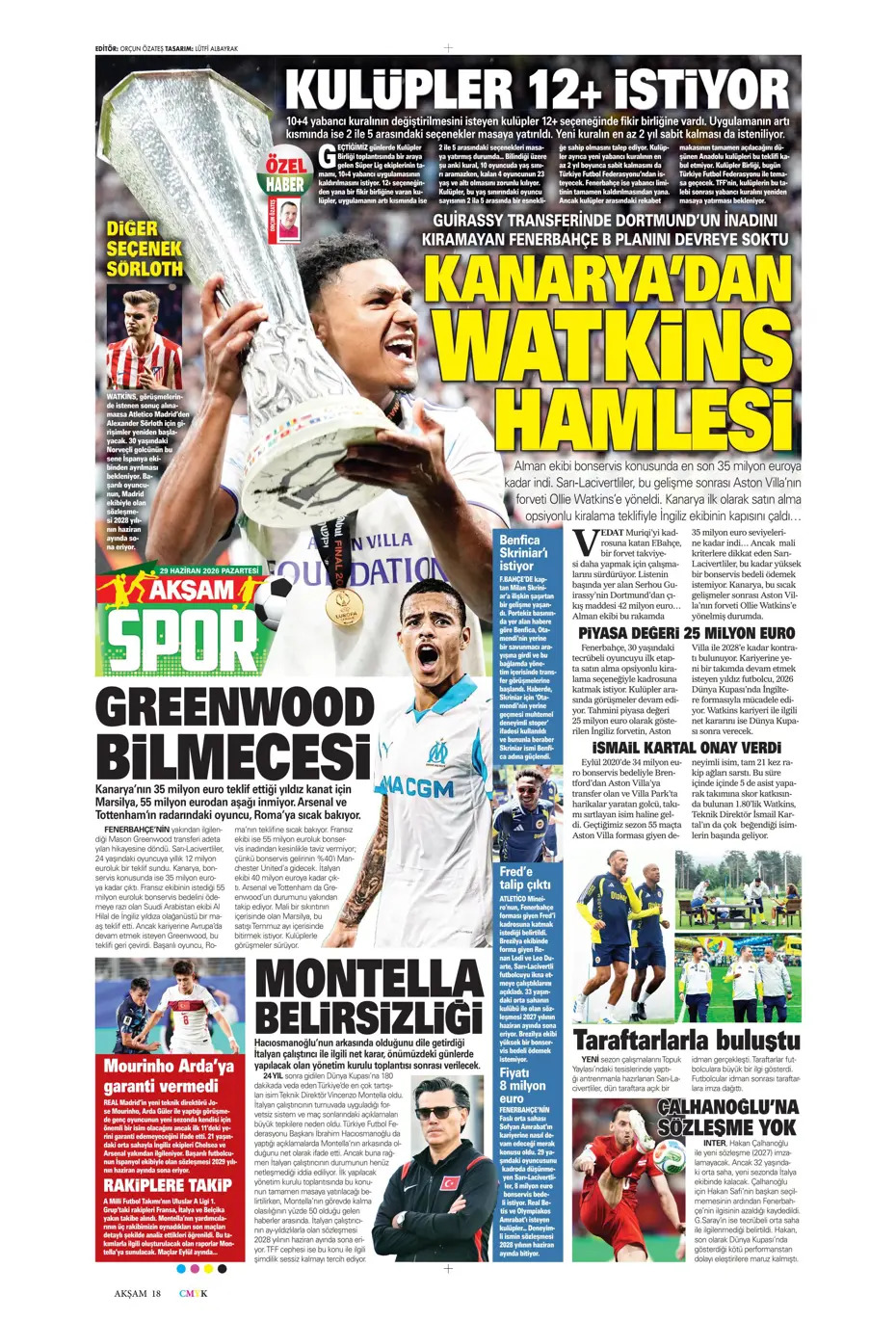 Bizim Çocuklar servet tepti | Spor manşetleri - 5. fotoğraf