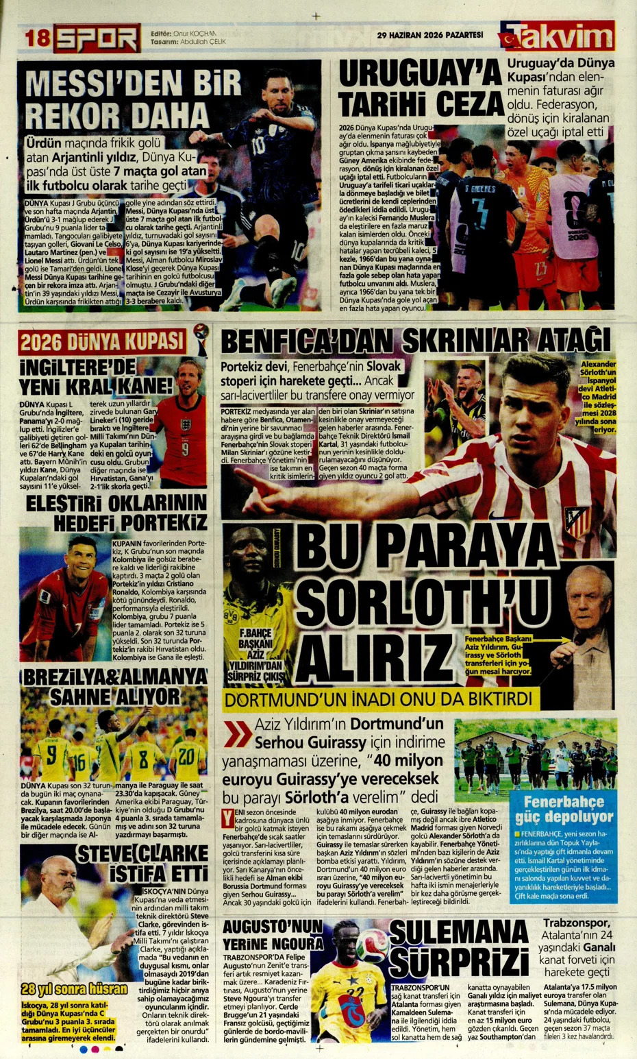 Bizim Çocuklar servet tepti | Spor manşetleri - 30. fotoğraf