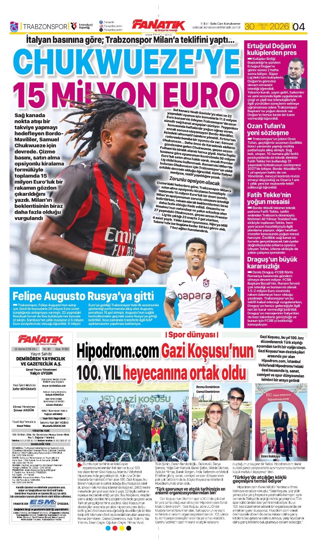 Hiçbir şey eskisi gibi olmayacak | Spor manşetleri - 5. fotoğraf