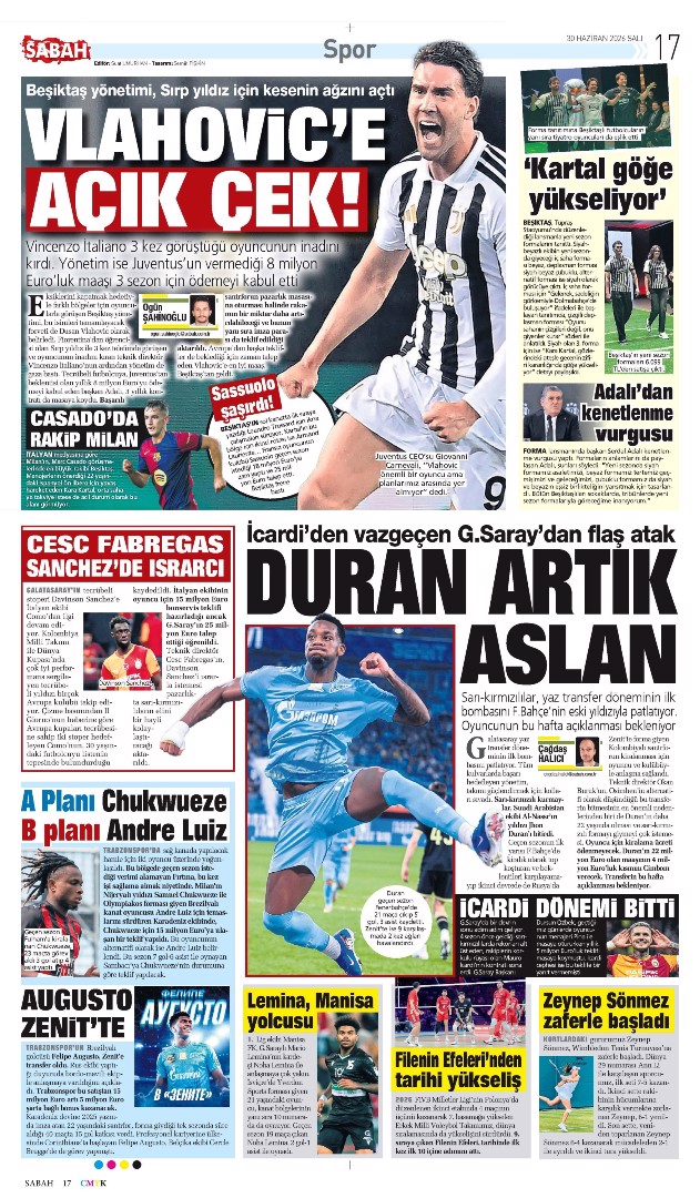 Hiçbir şey eskisi gibi olmayacak | Spor manşetleri - 4. fotoğraf