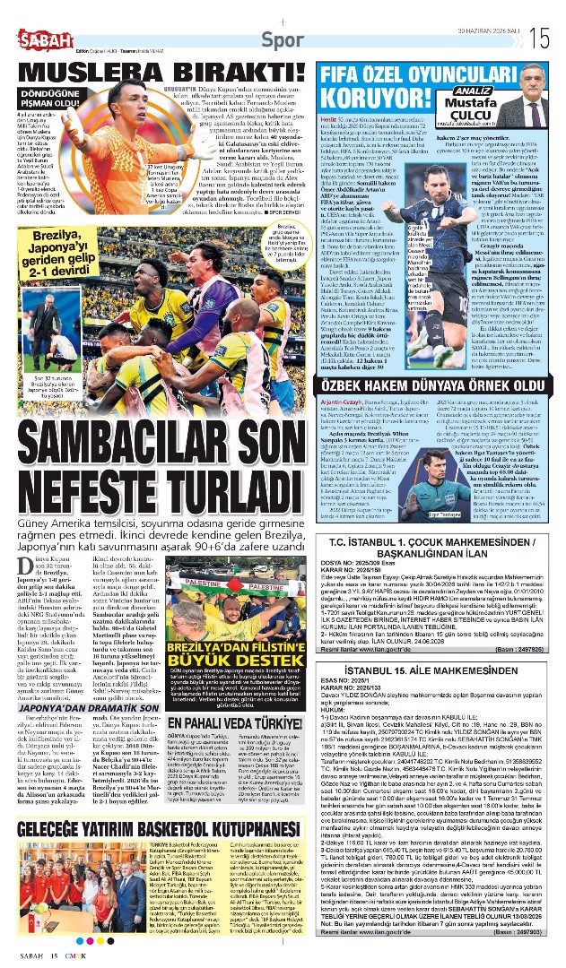 Hiçbir şey eskisi gibi olmayacak | Spor manşetleri - 14. fotoğraf