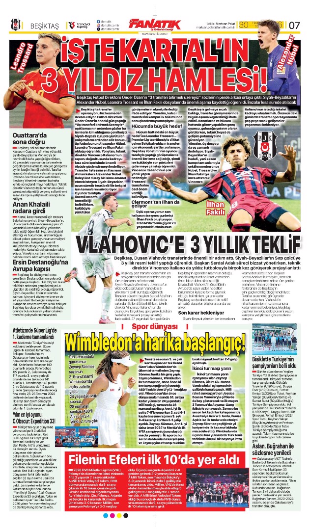 Hiçbir şey eskisi gibi olmayacak | Spor manşetleri - 10. fotoğraf