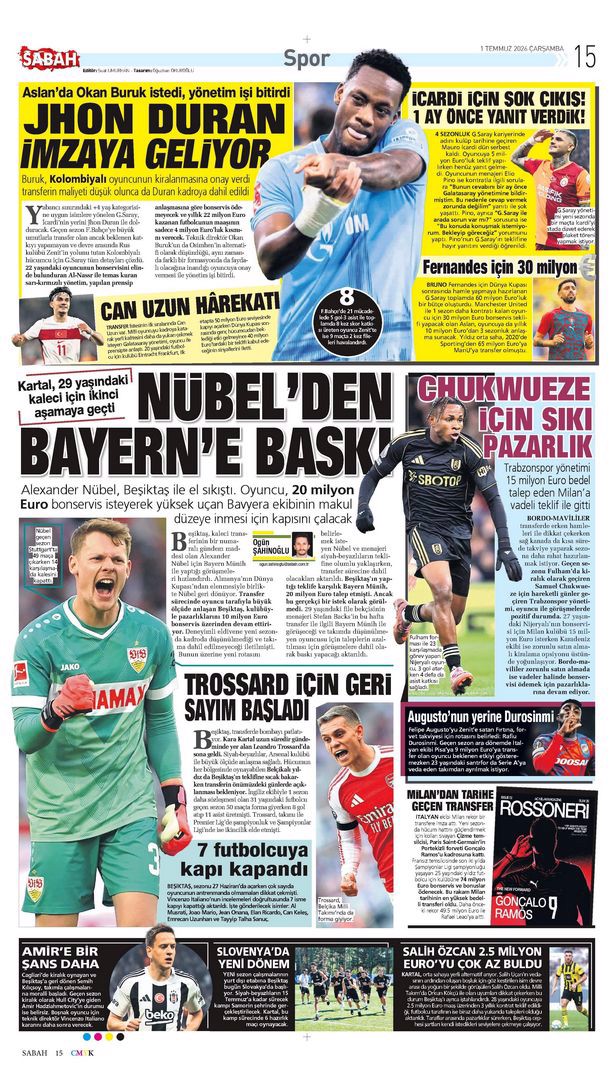 Aslan'dan Jhon Duran operasyonu | Spor manşetleri - 7. fotoğraf