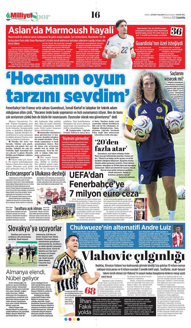 Aslan'dan Jhon Duran operasyonu | Spor manşetleri - 2. fotoğraf