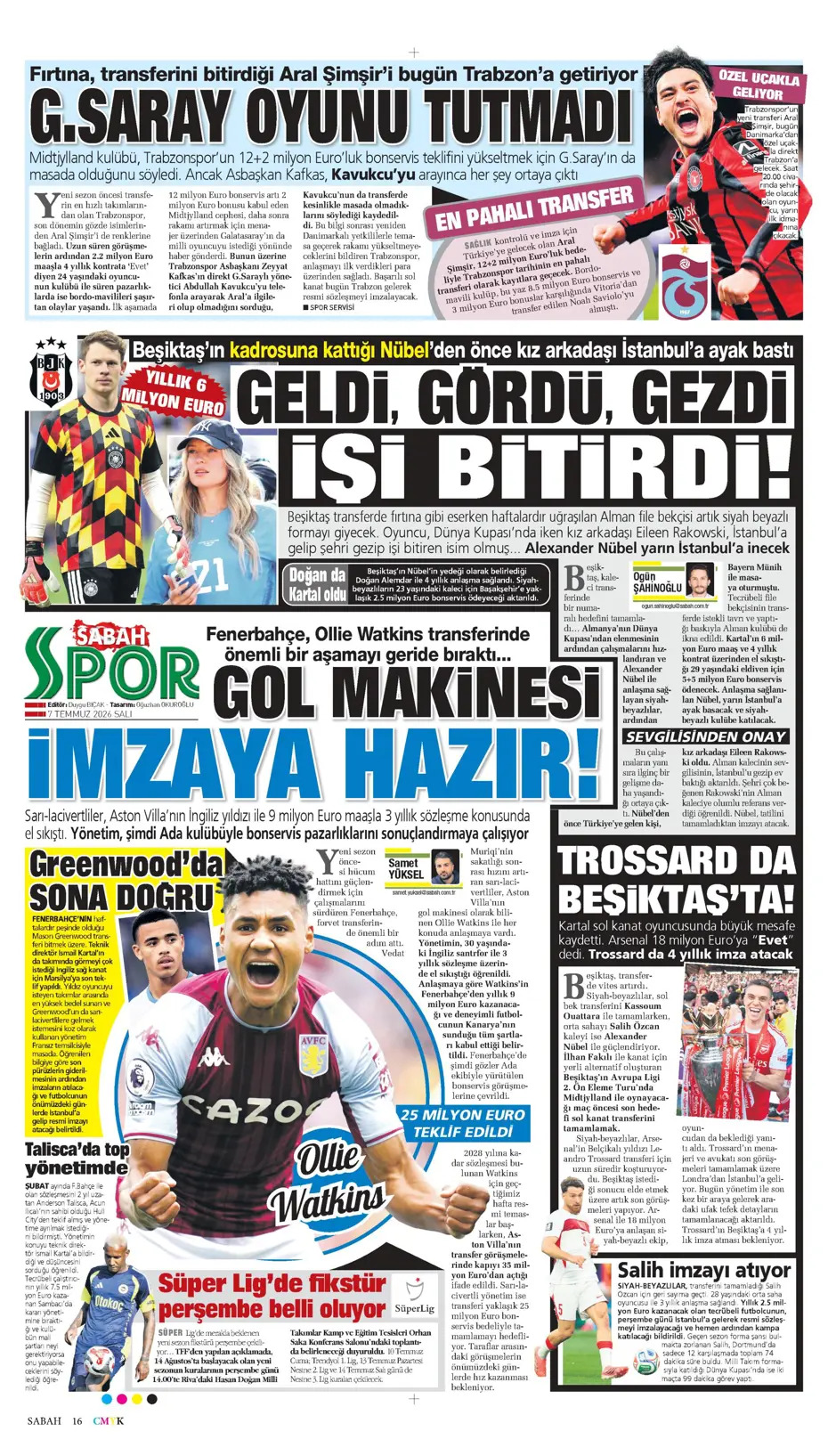 Trump futbolda da savaş çıkarttı | Spor manşetleri - 14. fotoğraf