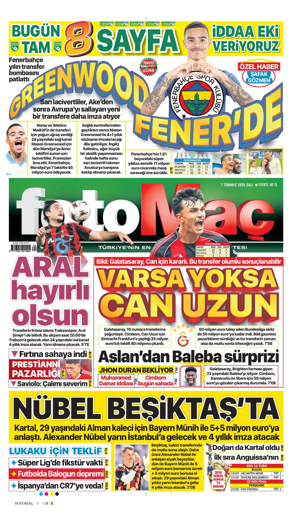 Trump futbolda da savaş çıkarttı | Spor manşetleri - 13. fotoğraf