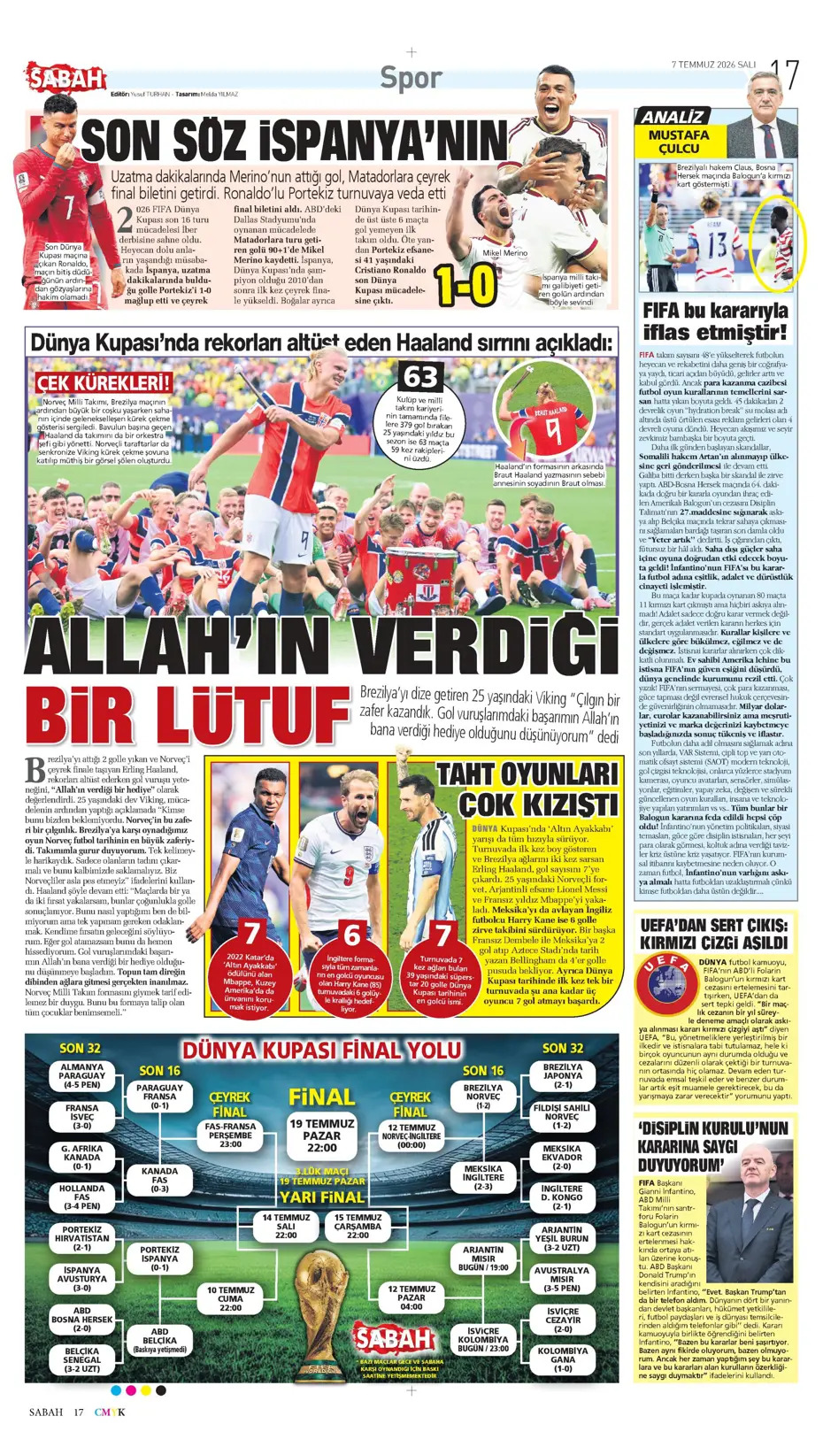 Trump futbolda da savaş çıkarttı | Spor manşetleri - 17. fotoğraf