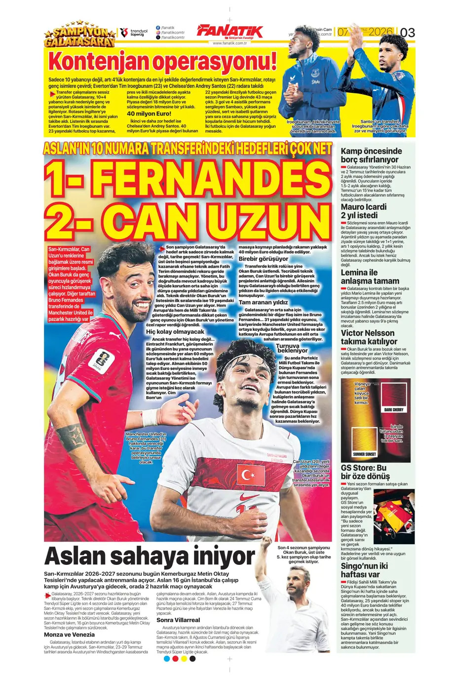 Trump futbolda da savaş çıkarttı | Spor manşetleri - 7. fotoğraf